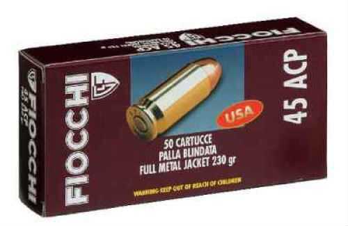 25 ACP 50 Rounds Ammunition Fiocchi Ammo 50 Grain Full Metal Jacket